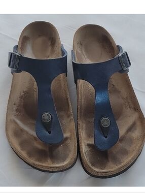 Birkenstock Navy Blue Sandals